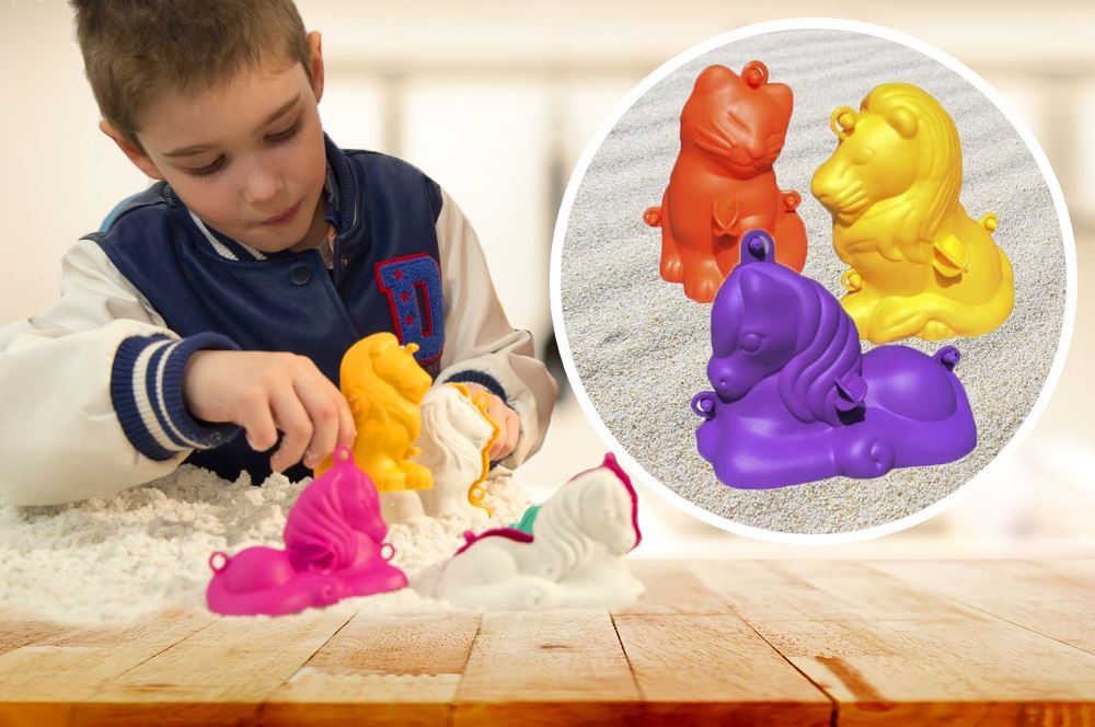 3D formičky malé - mix zvířátek 3D formičky malé - mix zvířátek