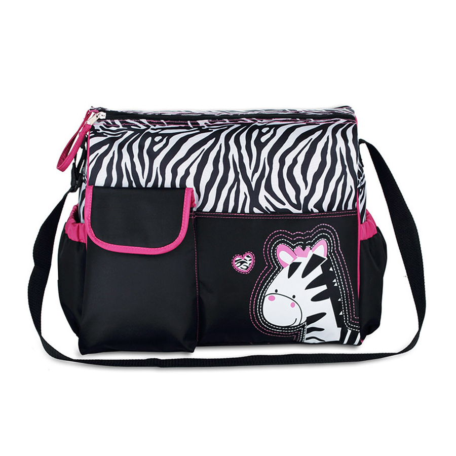 Taška pro maminky - růžová zebra Taška pro maminky - růžová zebra