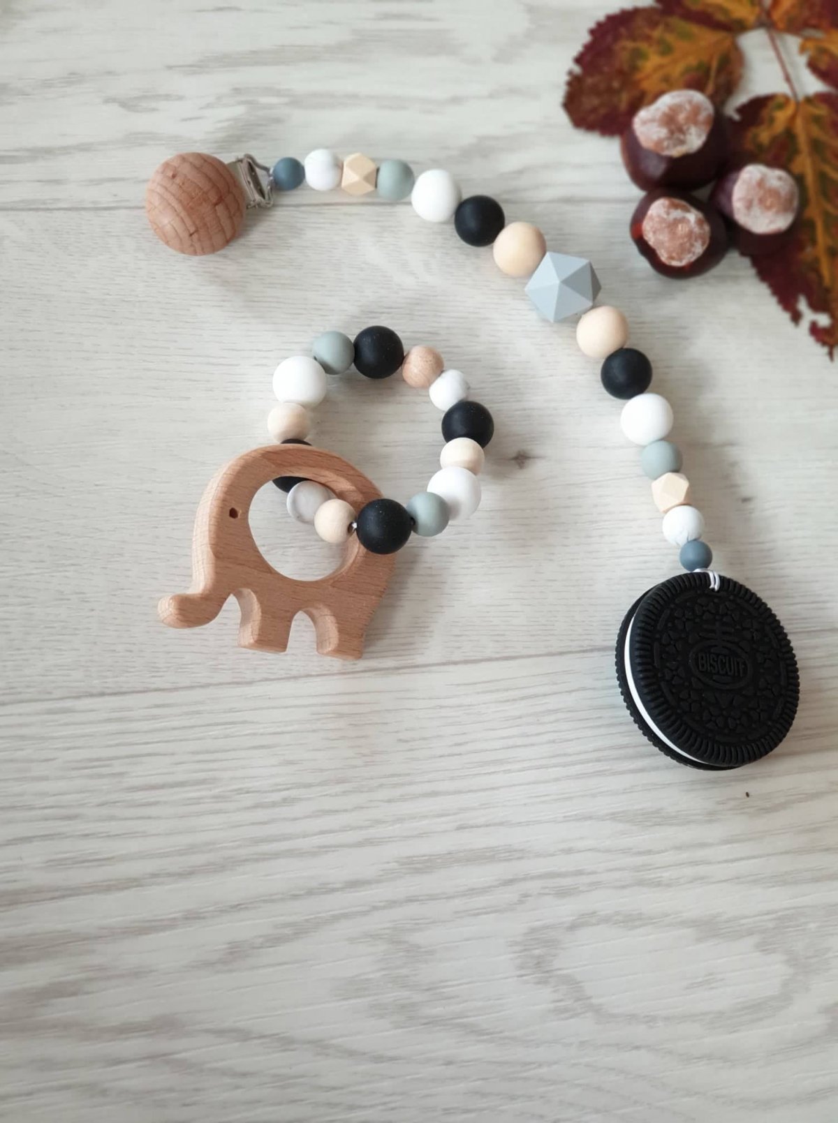 Setík sušenky oreo na klipu a kulatého kousátka do ručičky Setík sušenky oreo na klipu a kulatého kousátka do ručičky