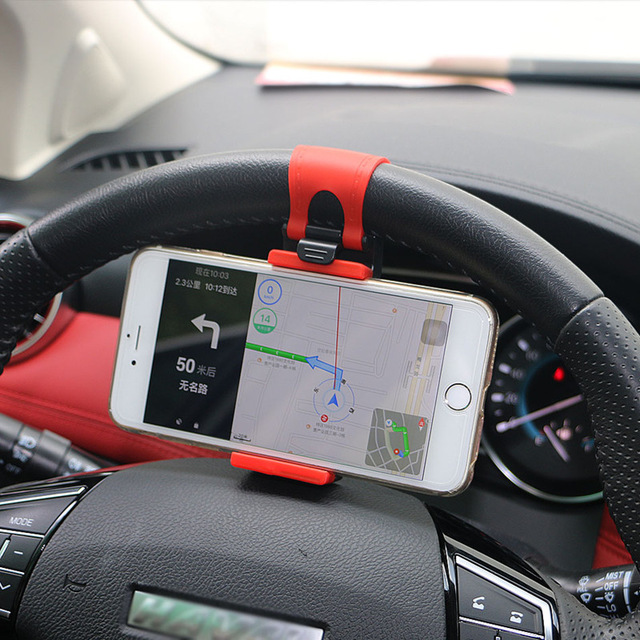 Držák mobilu na volant auta Držák mobilu na volant auta