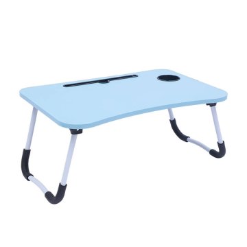 Skládací stolek pod notebook do postele - 60 x 40 cm - Modrý