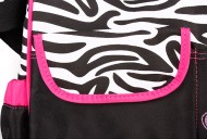 Taška pro maminky - růžová zebra