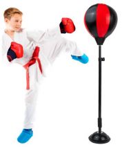 Kruzzel 16953 Dětský boxovací pytel + rukavice