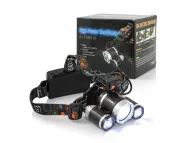 Čelovka LED ZOOM 3 x LED T6 CREE