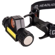 Čelovka LED COB 4v1 - čelovka s magnetem