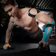 Kinesio Tejp 5 m × 5 cm - Černá - KINESIOLOGY TAPE