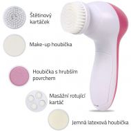 Čistící kartáček na pleť 5v1 - Beauty care