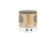LED Mini Bluetooth reproduktor - zlatý