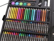Výtvarná sada Mega Art Set 168 ks černá