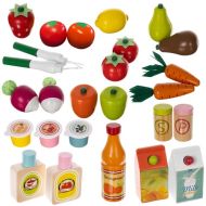 Dětský dřevěný supermarket - stánek KRUZZEL 24888