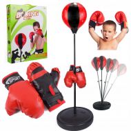 Kruzzel 16953 Dětský boxovací pytel + rukavice