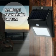 Solární LED světlo se senzorem pohybu 48LED