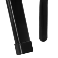 Balkonový set stůl + 2 židle černý Gardlov 23461