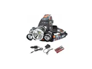 Čelovka LED ZOOM 3 x LED T6 CREE