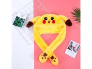 LED Plyšová čepice Pikachu