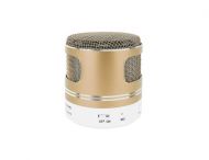 LED Mini Bluetooth reproduktor - zlatý