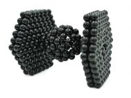 Neocube 5mm - 216 kuliček - černé