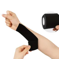 Kinesio Tejp 5 m × 5 cm - Černá - KINESIOLOGY TAPE