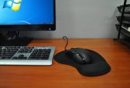 ISO 170 Gelová podložka pod myš černá