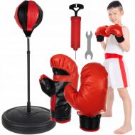 Kruzzel 16953 Dětský boxovací pytel + rukavice