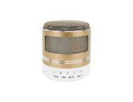LED Mini Bluetooth reproduktor - zlatý