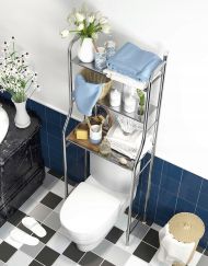 Koupelnový regál nad pračku nebo WC 3 police