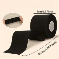 Kinesio Tejp 5 m × 5 cm - Černá - KINESIOLOGY TAPE