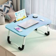 Skládací stolek pod notebook do postele - 60 x 40 cm - Modrý