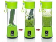 Přenosný USB mixér - smoothie maker zelený