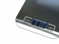 Kuchyňská váha nerez do 5kg s podsvícením a LCD