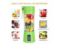 Přenosný USB mixér - smoothie maker zelený