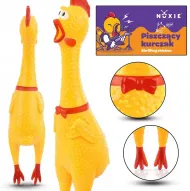 Gumová pískací hračka pro psa kuře, kousátko, 30 cm NUXIE®