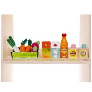 Dětský dřevěný supermarket - stánek KRUZZEL 24888