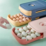 Nádoba na uskladnění vajec EggBox - Bílá