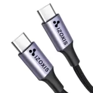 Kabel USB Typ-C PD, 2m černý Izoxis 18927