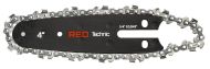 RED TECHNIC RTPR0161 vodicí lišta 4", 2× řetěz