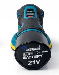 ONDRAGON OD4005 aku leštička na auto 21 V, 2× baterie 3 Ah