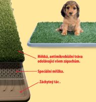 Psí toaleta Potty Patch velká - wc záchod pro psy
