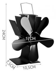 Krbový ventilátor YL-504 Kaminer 9596