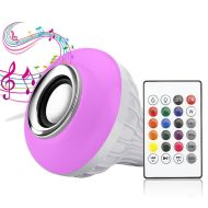 ZD7G RGB LED žárovka s Bluetooth reproduktorem