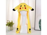 LED Plyšová čepice Pikachu