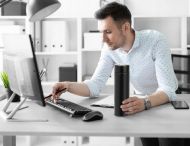 Chytrá termoska s dotykovým displejem SMART LCD - nerezová černá 500 ml