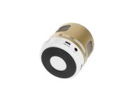 LED Mini Bluetooth reproduktor - zlatý