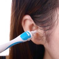 Spirálovitý čistič uší + 16 silikonových hlavic