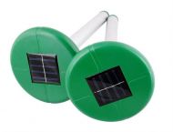 Solární odpuzovač krtků 2 ks - zelený