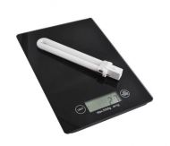 Digitální kuchyňská váha 5 Kg - SLIM černá