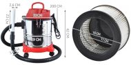Elektrický vysavač na popel 20 l - Kaminer ODK-005