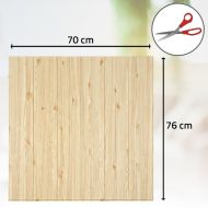 3D tapeta - světlé dřevo