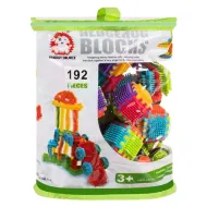 Barevná konstrukční stavebnice Hedgehog Blocks 192 ks Kruzzel 20376