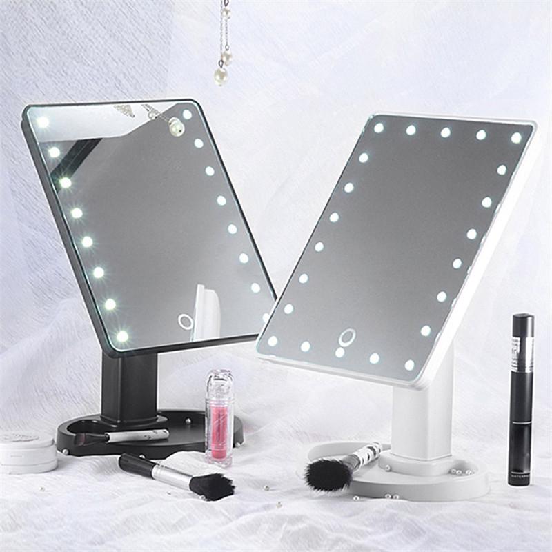 Kosmetické make-up zrcátko s LED osvětlením Kosmetické make-up zrcátko s LED osvětlením